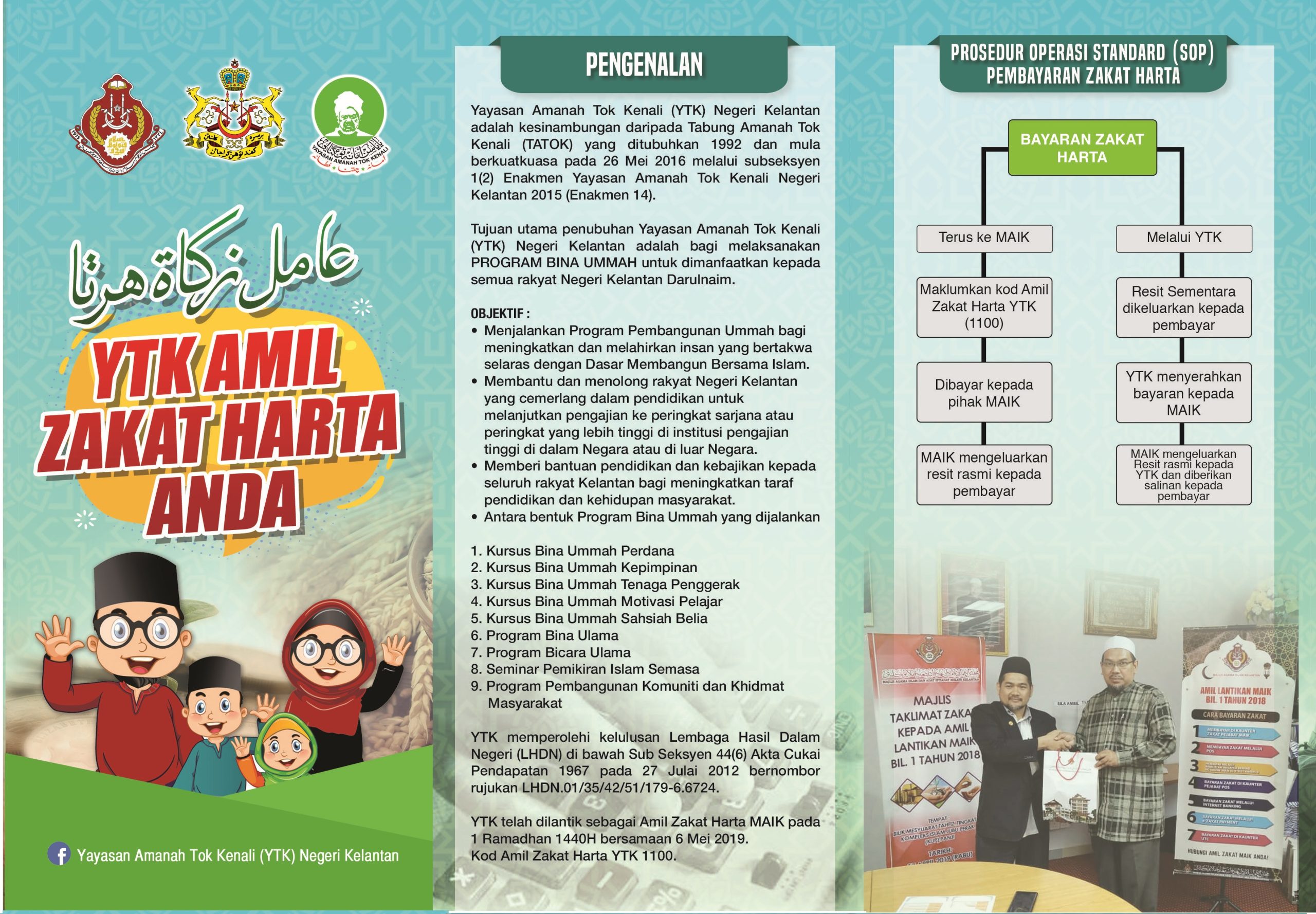 Jom Keluarkan Zakat Harta Anda di YTK