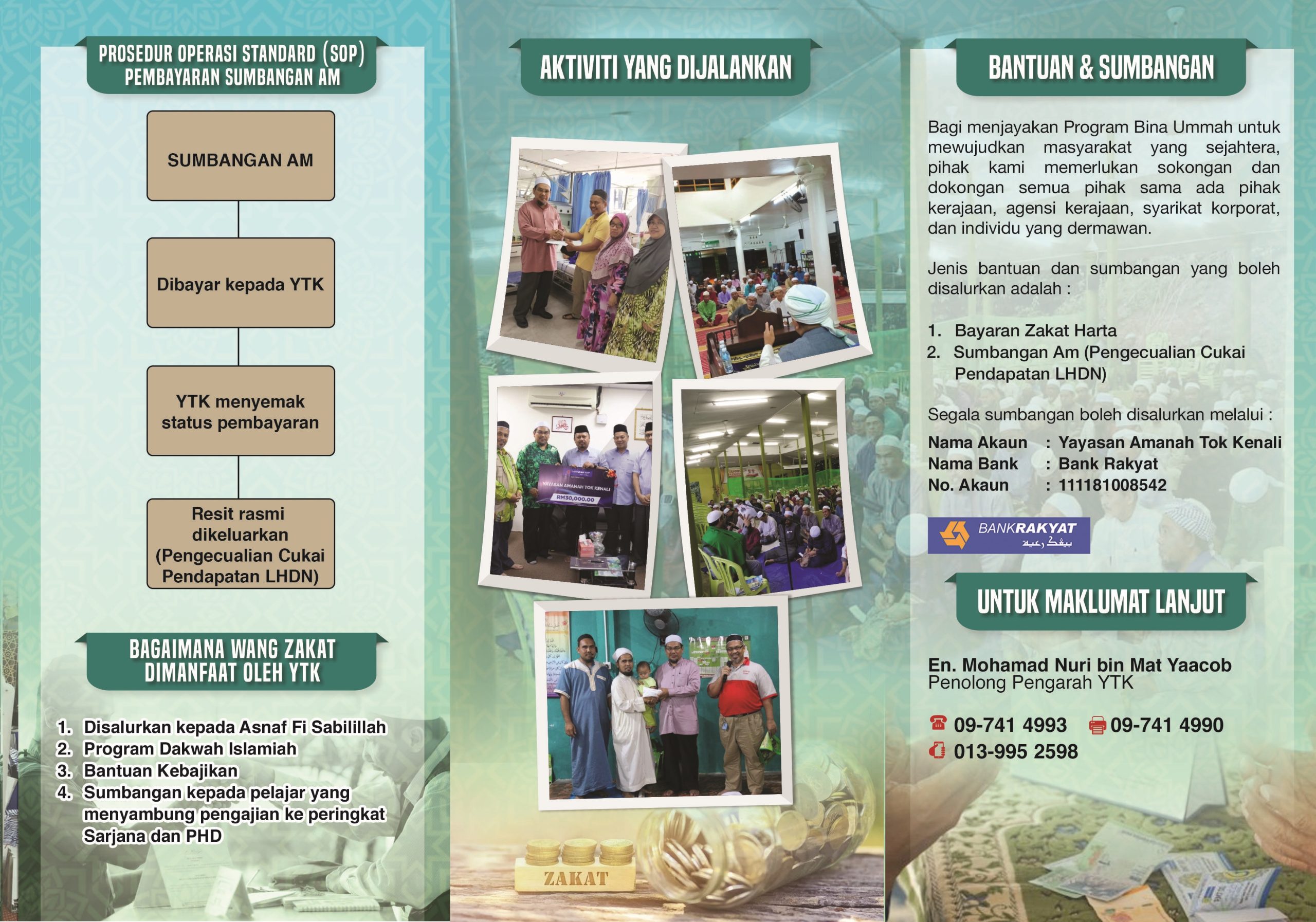 Tunaikan Zakat Harta di YTK 2026 2027